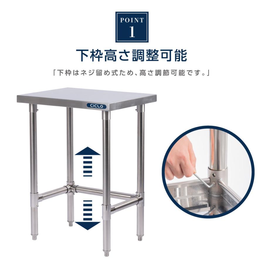 日本製造 三方枠 ステンレス製 業務用 コンロ台 高さ800mm