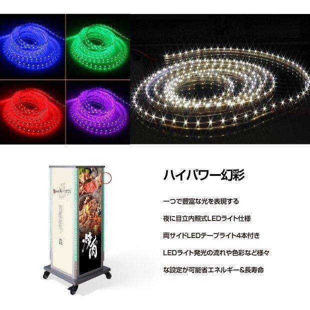 頂点デザイン 【送料無料】看板 店舗用看板 照明入り看板 4面電飾