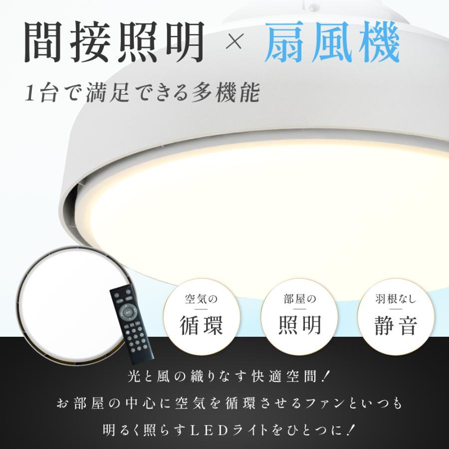 シーリングファン LED シーリングファンライト 風量調節 天井 扇風機 8