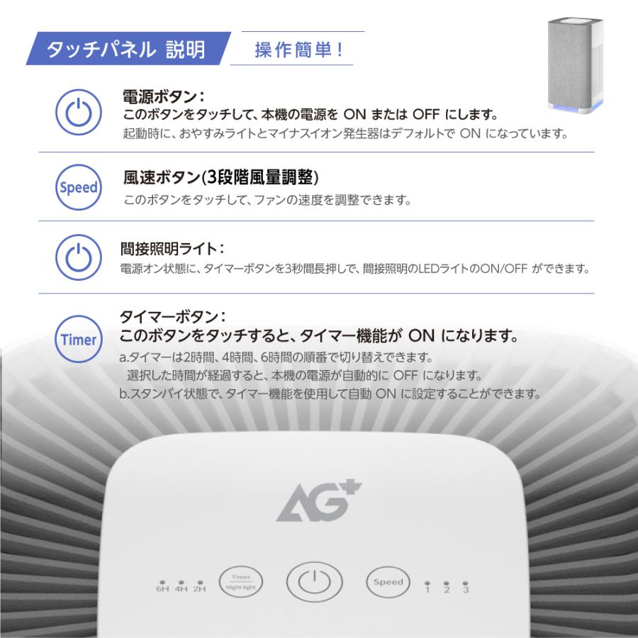 頂点デザイン 空気清浄機 日本初AG+銀イオンプラズマ 空気洗浄器 銀