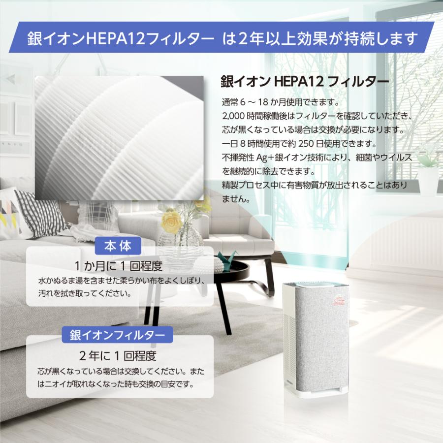 頂点デザイン 空気清浄機 日本初AG+銀イオンプラズマ 空気洗浄器 銀