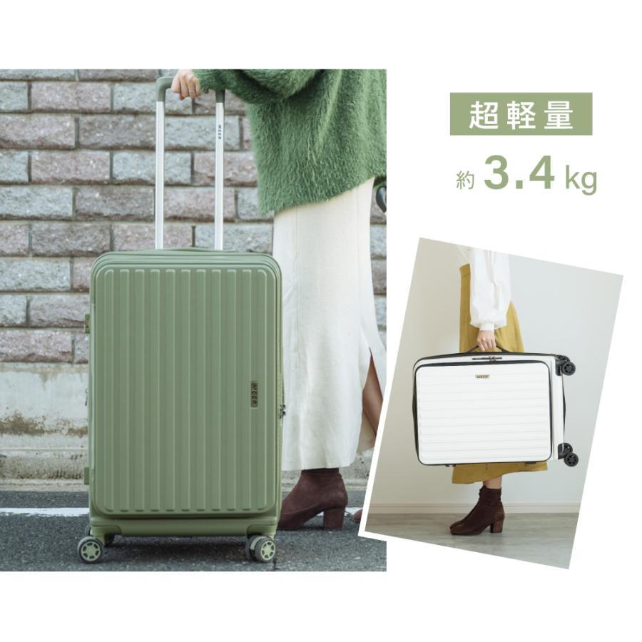 スーツケース キャリーケース キャリーバッグ M/Lサイズ 収納ポケット