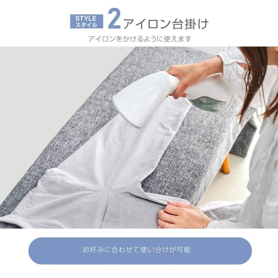 頂点デザイン スチームアイロン ハンガーにかけたまま 衣類スチーマー