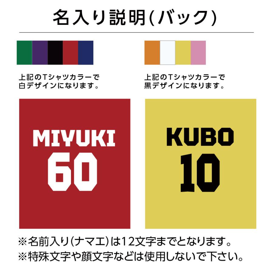 名入れ ｔシャツ スポーツ 両面プリント 選べる スポーツ アイコン 名入れ 背番号 体育祭 部活 親子ペア メンズ レディース キッズ 記念品 ギフト T085 Sbt トップ看板 通販 Yahoo ショッピング