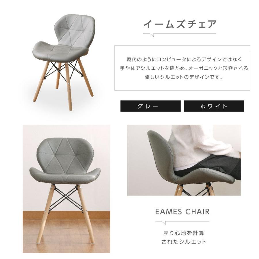 頂点デザイン イームズチェア ダイニングチェア シェルチェア PUタイプ