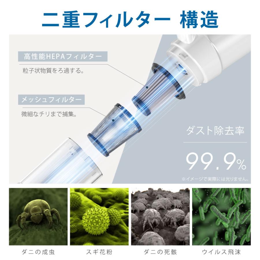 スティッククリーナー サイクロン掃除機 掃除機 サイクロン コードレス ハンディー クリーナー 吹き付け