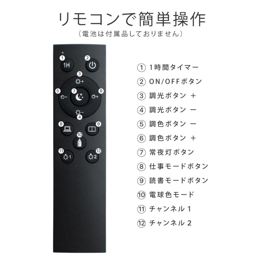 頂点デザイン LED電球 60W相当 2個 セット リモコン付き E26 直径60 無