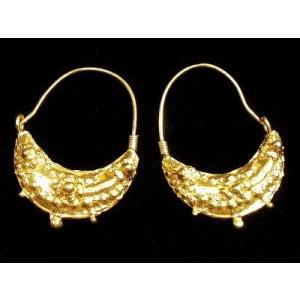 トルコモチーフゴールドピアス AL-012 | 