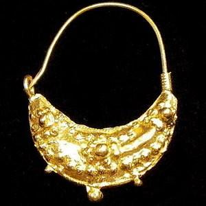 トルコモチーフゴールドピアス AL-012 |  | 01