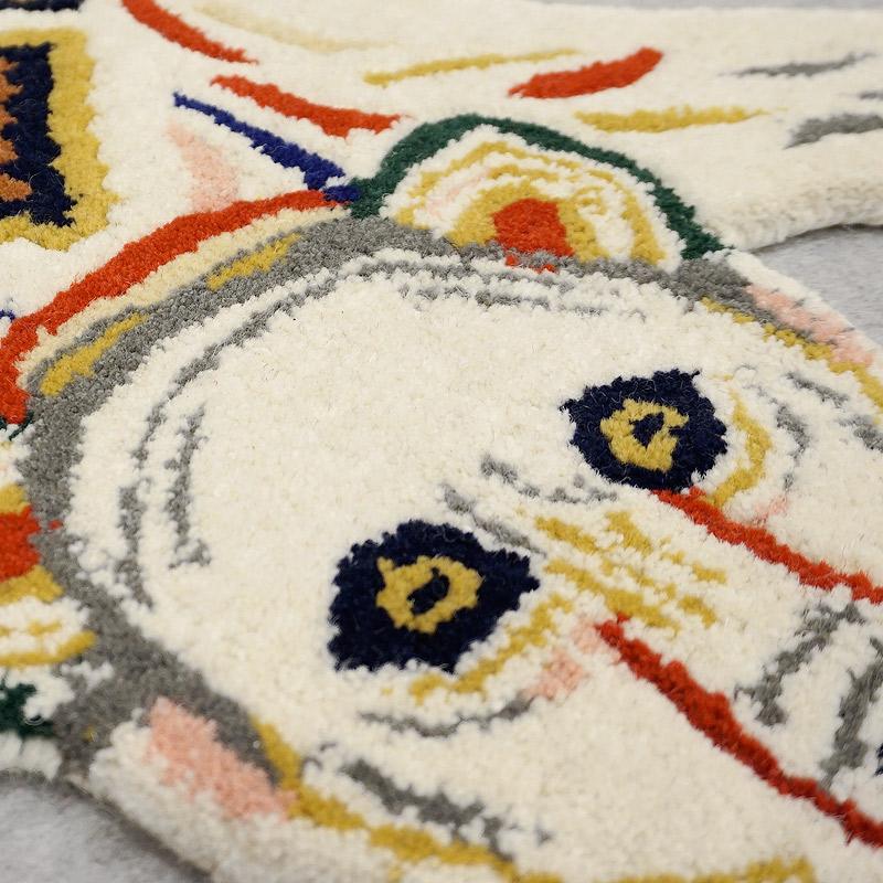 アニマルラグ　約90×60cm　クマカラフル　ARG-AN17 |  | 02