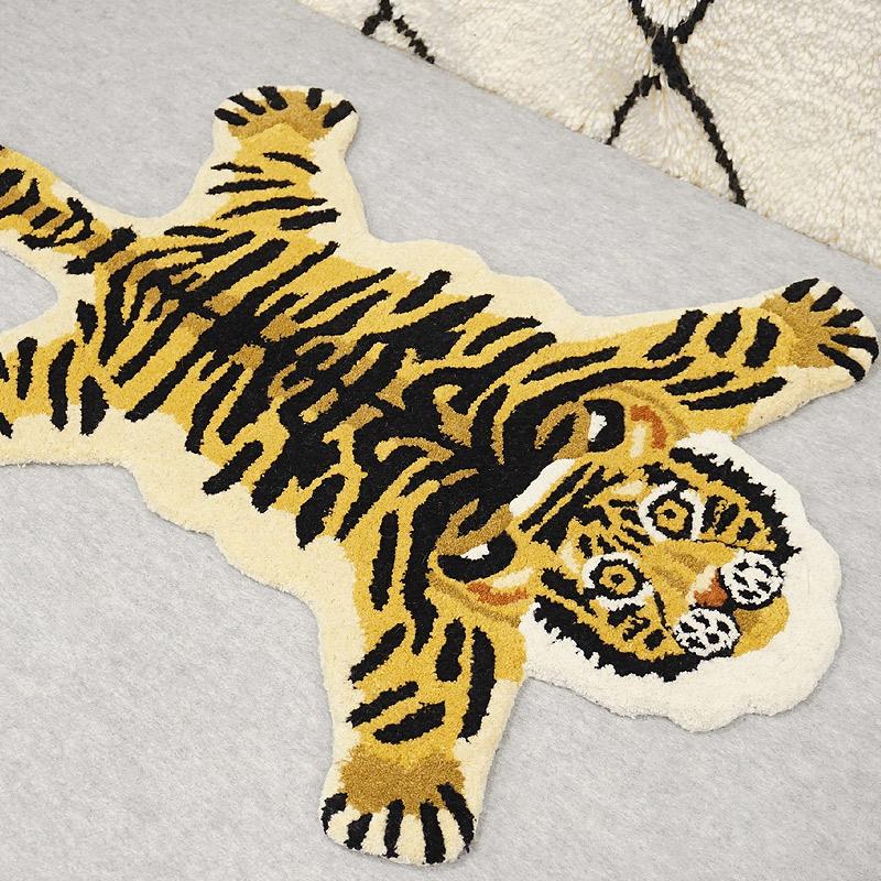 アニマルラグ　約90×60cm　タイガー　ARG-AN19 |  | 01