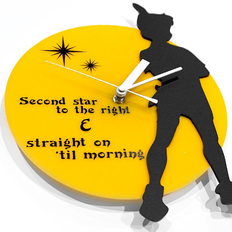 キプロス製　ピーターパン「静音」掛時計　BB-CLOCK-PPAN |  | 01