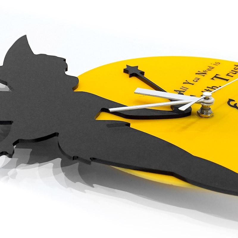 キプロス製　ピーターパン「静音」掛時計　ティンカーベル　BB-CLOCK-TBELL |  | 02