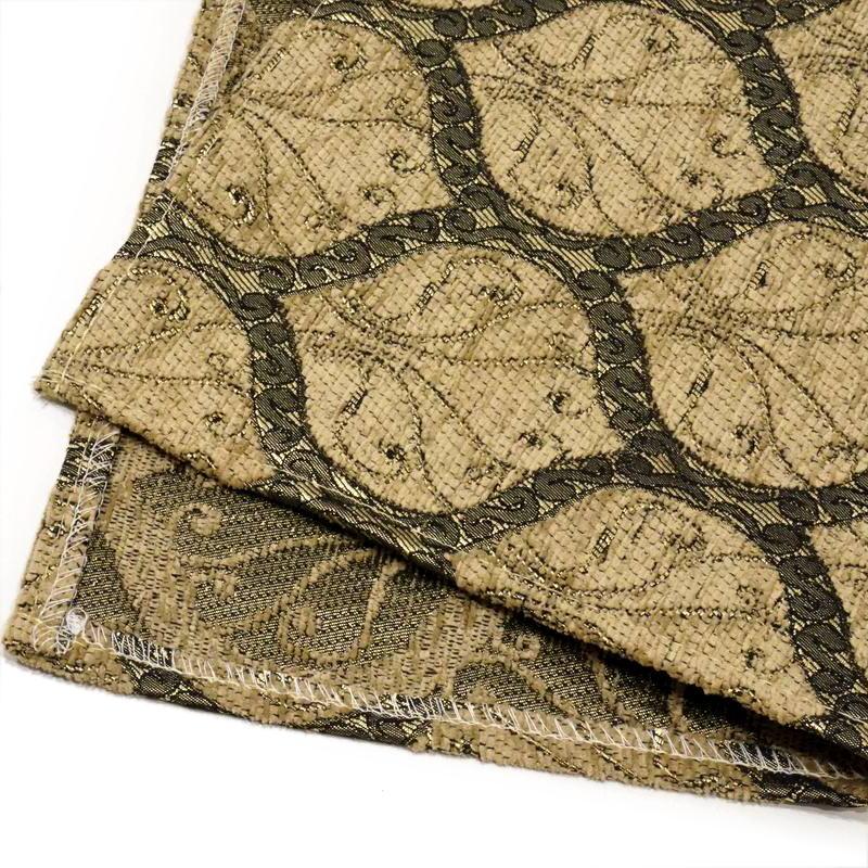 【メール便ＯＫ】トルコ製 シェニール ランチョンマット CL-PKBR ピーコック柄/ベージュ |  | 01