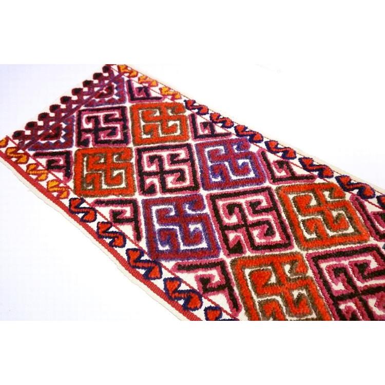 遊牧民のテント布（ヴィンテージキリム/絨毯） E-1785　98x35cm |  | 01