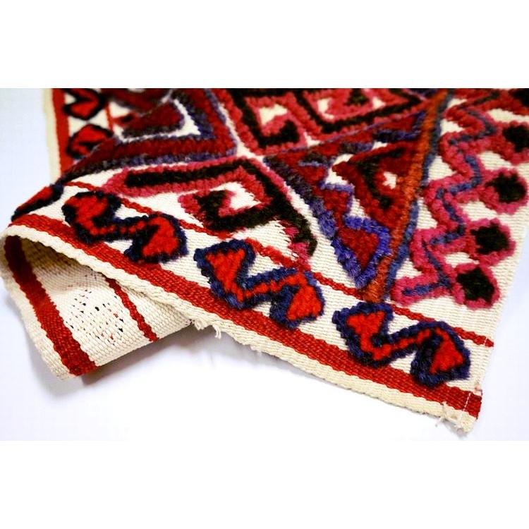 遊牧民のテント布（ヴィンテージキリム/絨毯） E-1785　98x35cm |  | 03