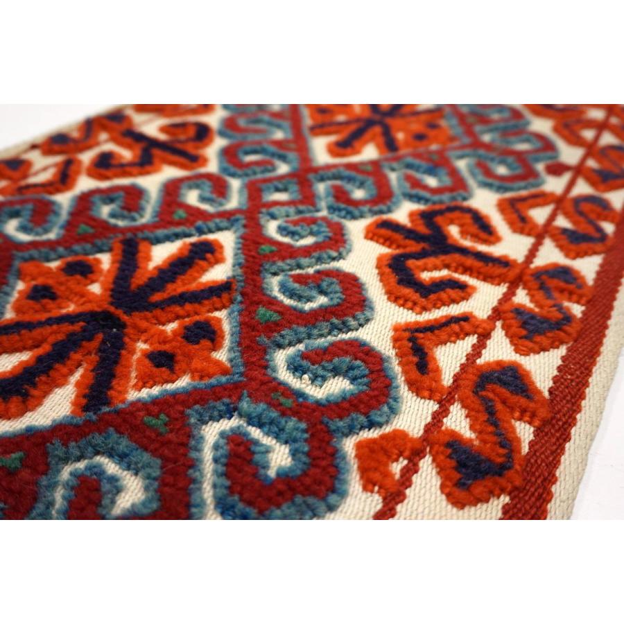 遊牧民のテント布（ヴィンテージキリム/絨毯） E-1789　105x35cm |  | 03