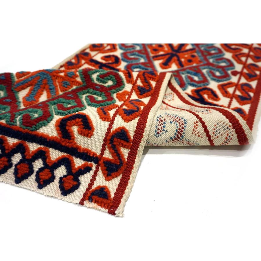 遊牧民のテント布（ヴィンテージキリム/絨毯） E-1789　105x35cm |  | 04