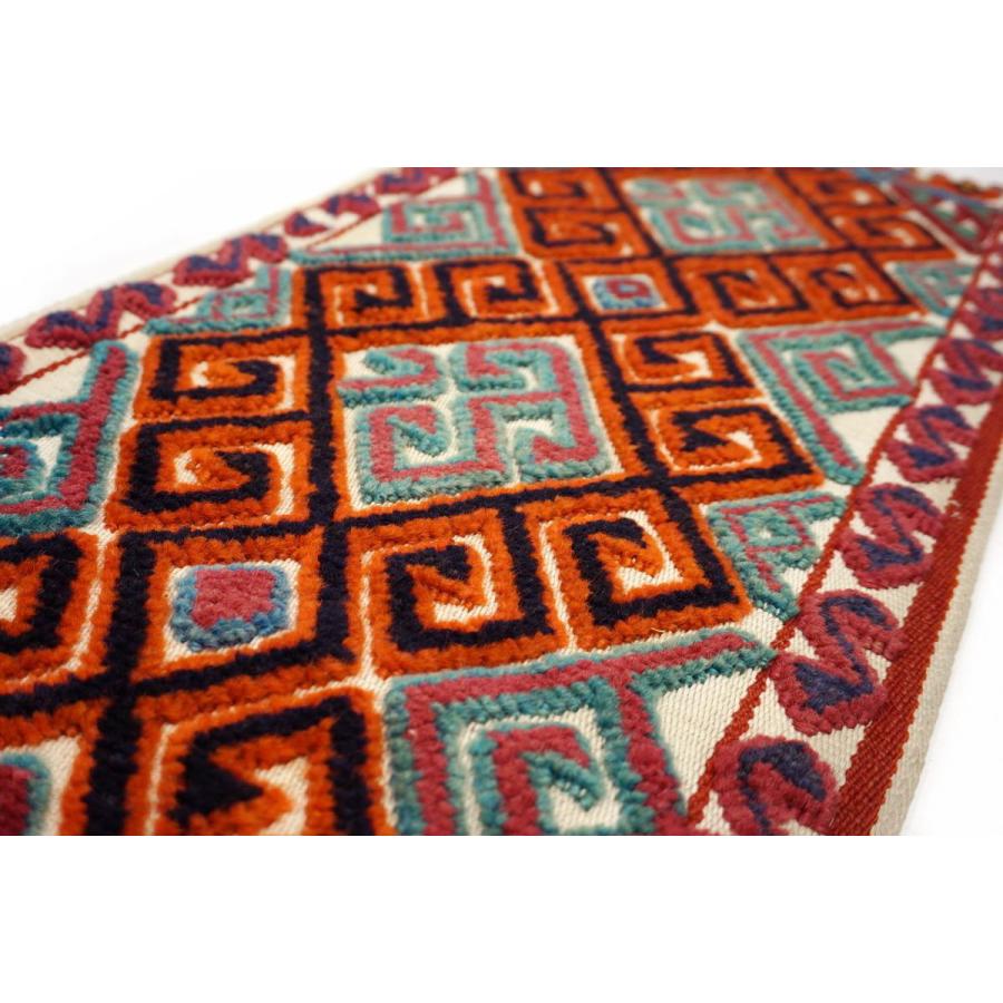 遊牧民のテント布（ヴィンテージキリム/絨毯） E-1791　116x34.5cm |  | 02