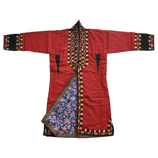 民族衣装 EC-007 トルクメン族 ドン/クルテ（女性用コート