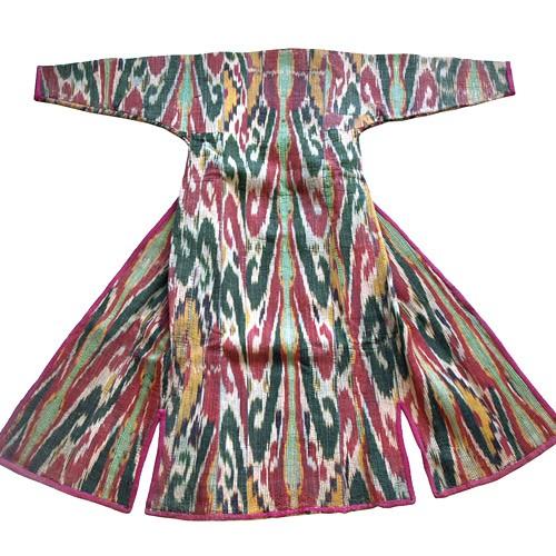 民族衣装 EC-010 ウズベク族 イカットチャパン(男性用コート) | 