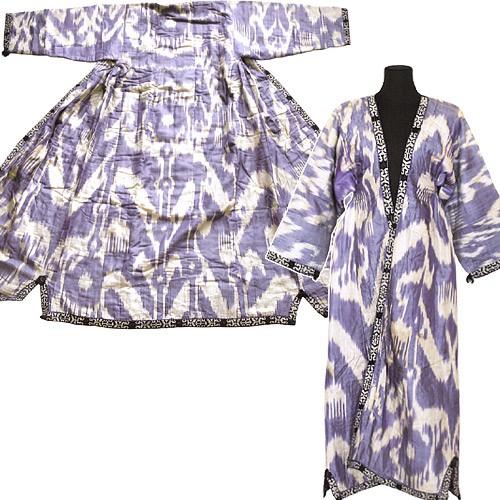 民族衣装 EC-020 ウズベク族 イカット ハラト（女性用コート） | 