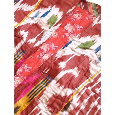 民族衣装 EC-021 ウズベク族 イカット チャパン（男性用コート） |  | 02