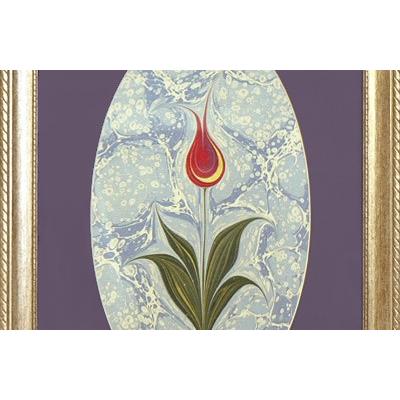 エブル（トルコマーブル画） (F-109)額サイズ47.5×33.5cm |  | 01