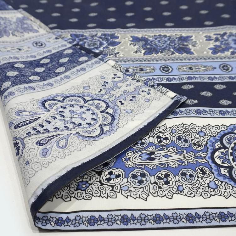 フランス製 コットン撥水テーブルクロス☆バスティード/ネイビー 200x150cmサイズ F200155-BSTD-NV |  | 03