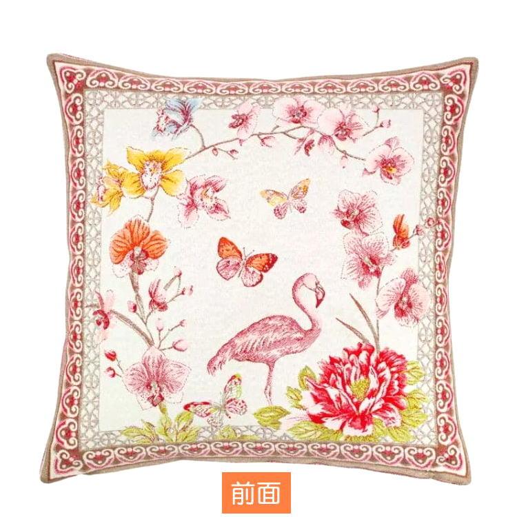 フランス製ジャカード織クッションカバー45cm角　両面柄ちがい FCC-JARDIN ジャルダン |  | 01