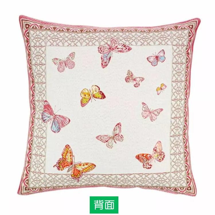 フランス製ジャカード織クッションカバー45cm角　両面柄ちがい FCC-JARDIN ジャルダン |  | 02