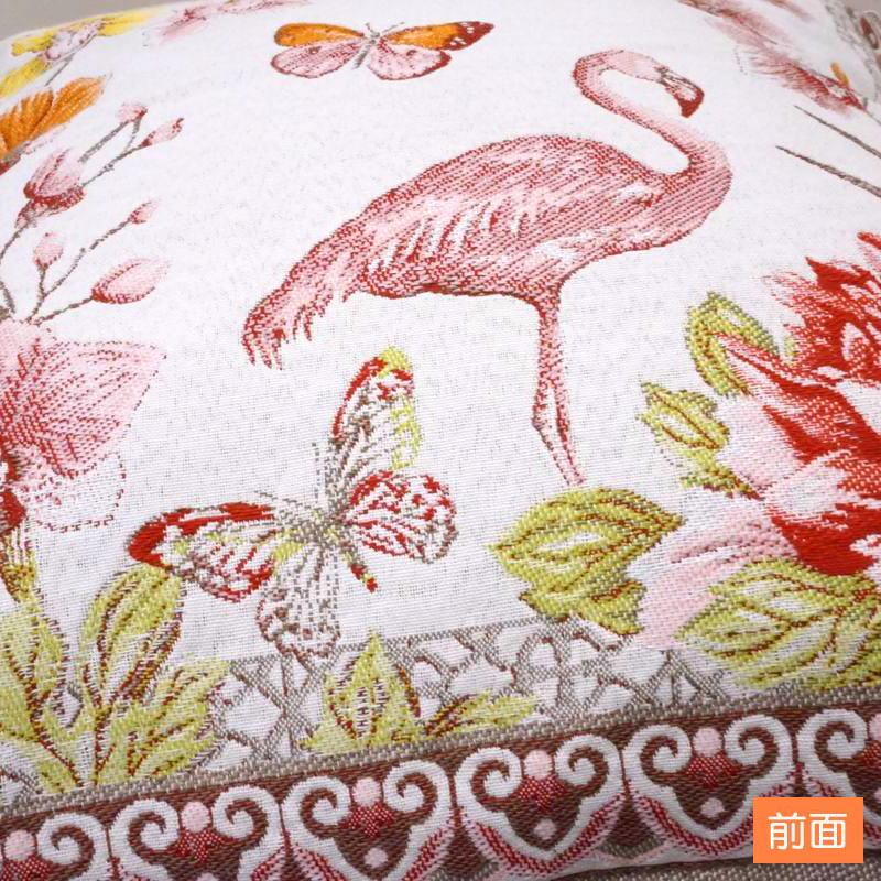 フランス製ジャカード織クッションカバー45cm角　両面柄ちがい FCC-JARDIN ジャルダン |  | 03