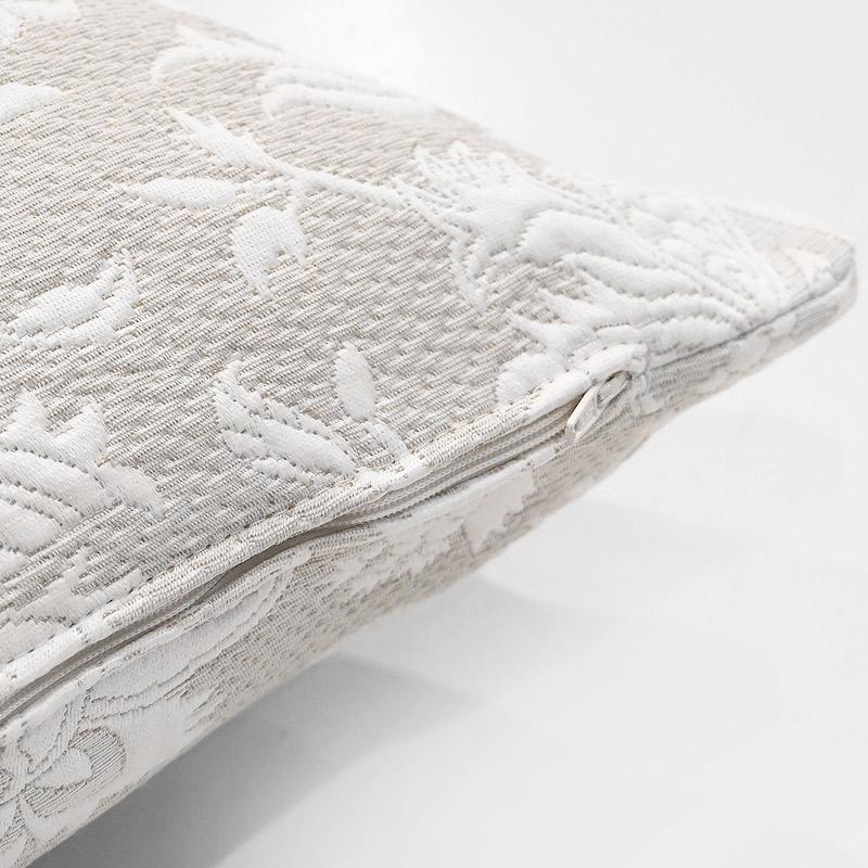 フランス製 ジャカード織クッションカバー40〜45cm角対応（両面同柄）FCC-ORT-BG オリエント/ベージュ |  | 02