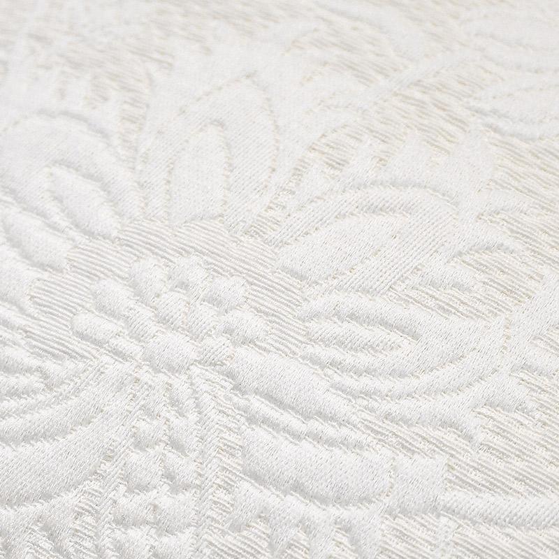 フランス製 ジャカード織クッションカバー40〜45cm角対応（両面同柄）FCC-ORT-WT オリエント/ホワイト |  | 01