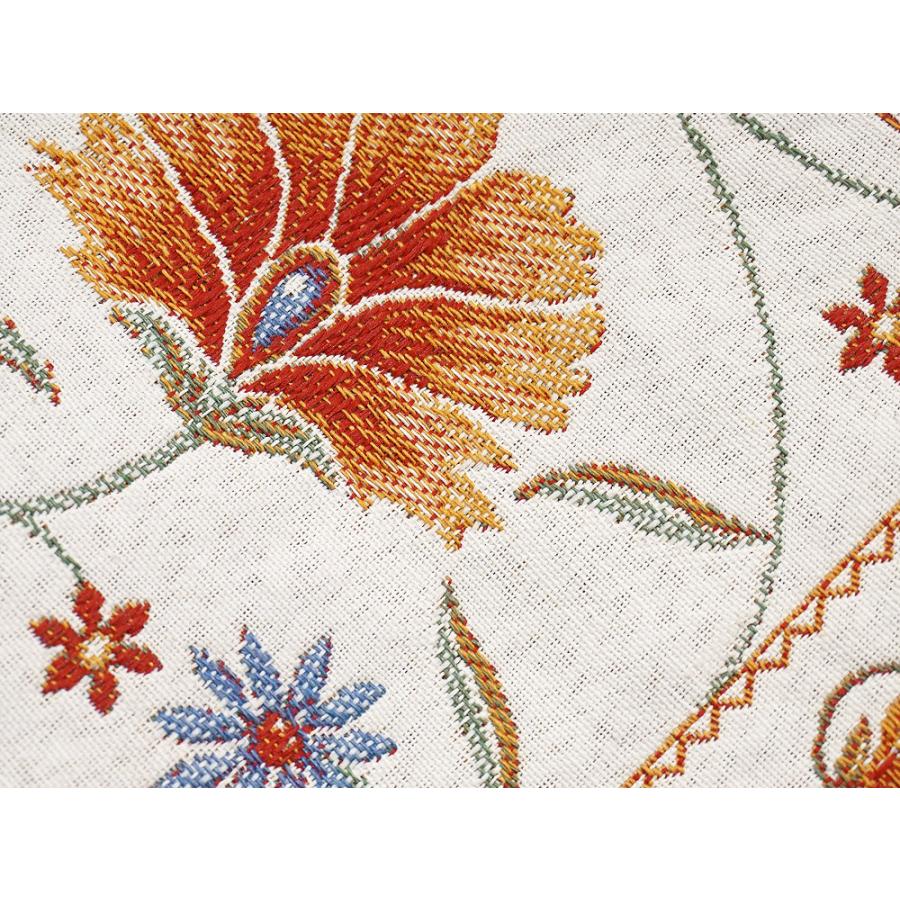 フランス製　ジャカード織プレースマット　FLM-SLN-RD　シヤン/オレンジ |  | 02