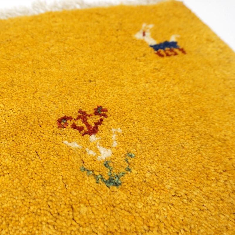 手織りギャッベ　GB40-385　座布団サイズ　約38×40cm |  | 02