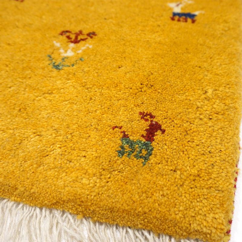 手織りギャッベ　GB40-385　座布団サイズ　約38×40cm |  | 03