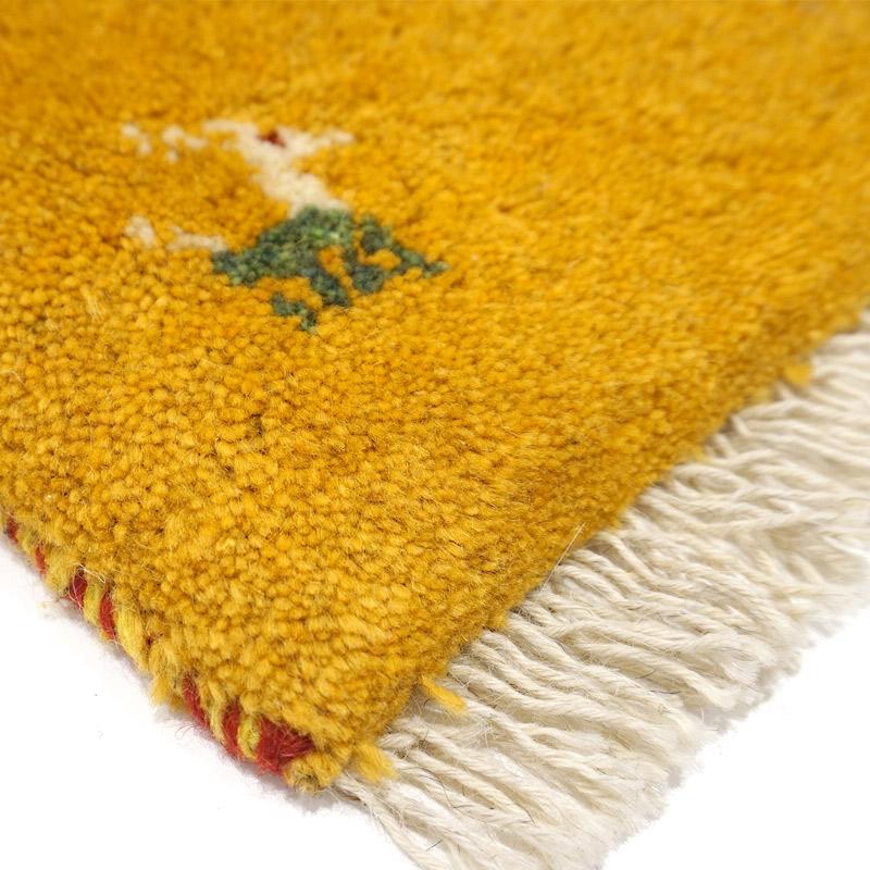 手織りギャッベ　GB40-385　座布団サイズ　約38×40cm |  | 05