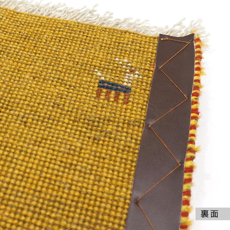 手織りギャッベ　GB40-385　座布団サイズ　約38×40cm |  | 06