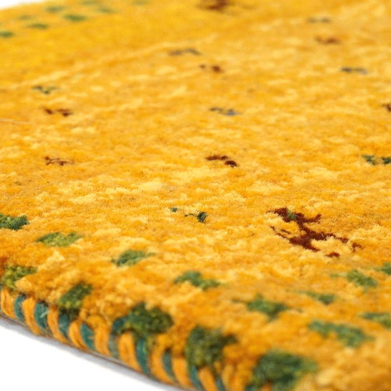 手織りギャッベ　GB40-463　座布団サイズ　約40×38cm |  | 02