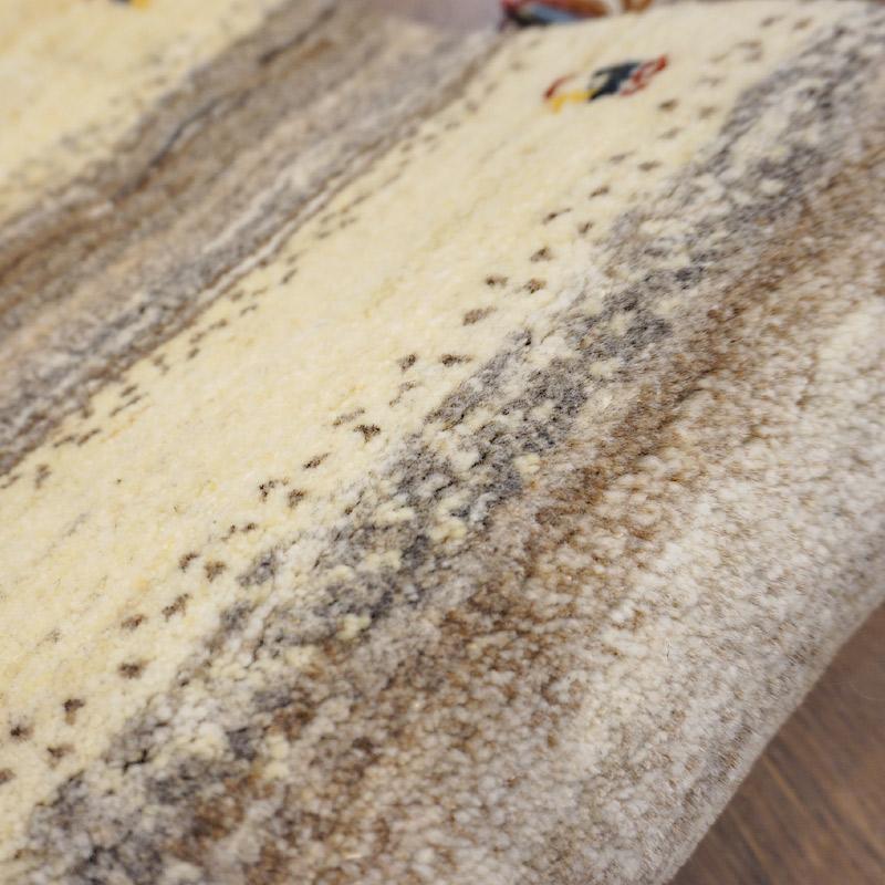 手織りギャッベ　GB60-187　61×38cm　小さめ玄関サイズ |  | 05