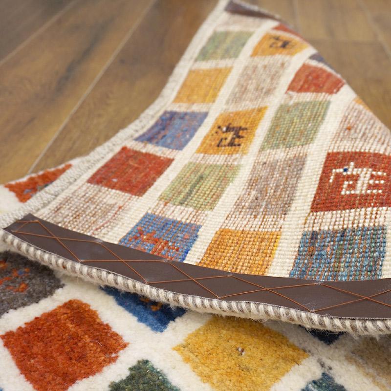 手織りギャッベ　GB90-155　91×62cm　玄関サイズ |  | 09