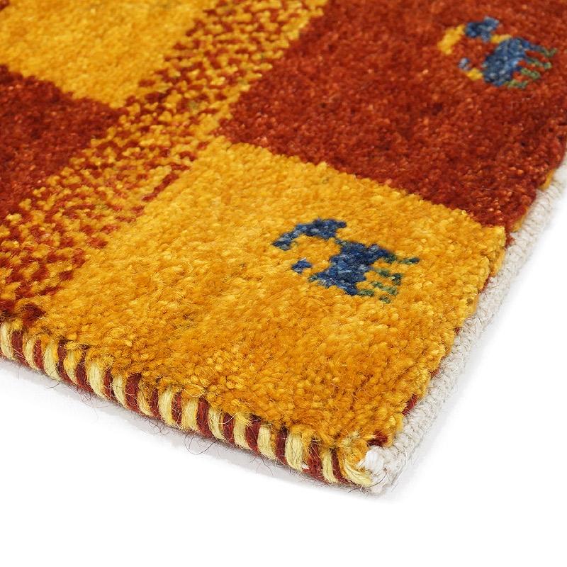 手織りギャッベ　GB90-167　89×59cm　玄関サイズ |  | 03