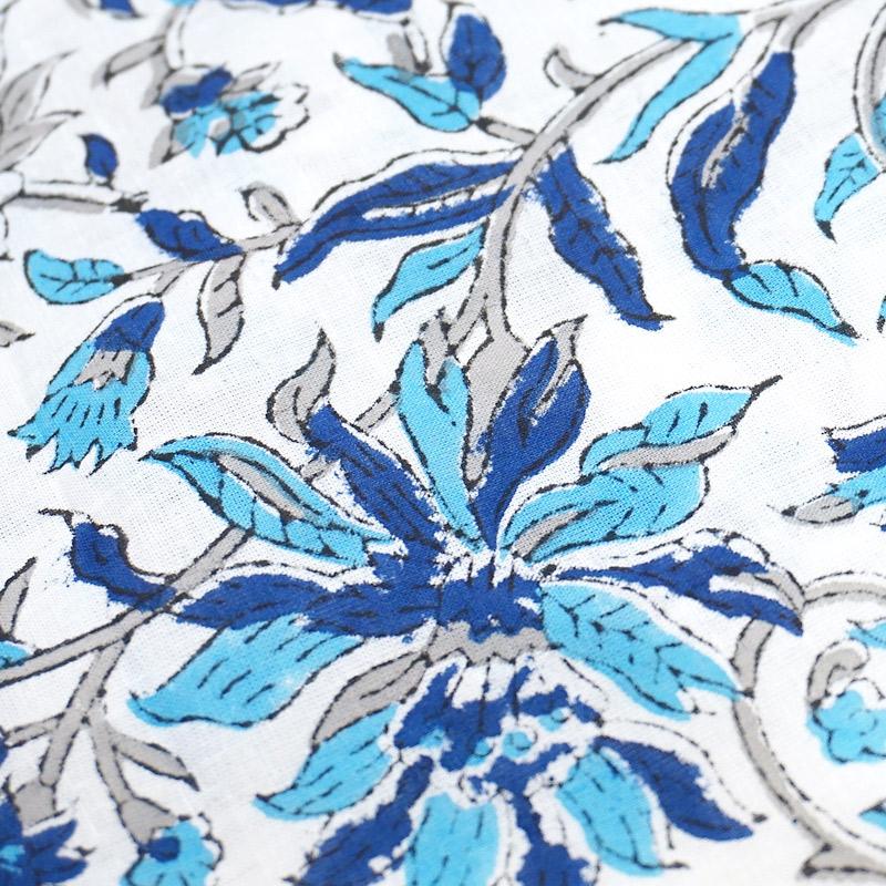 【メール便OK】ハンドブロックプリント コットンストール IBP-SCF005 |  | 02