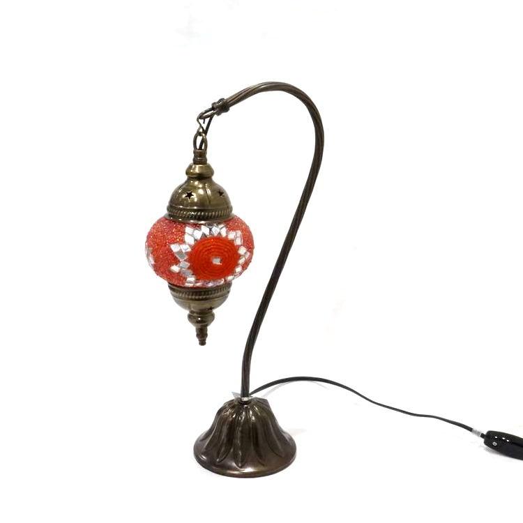 トルコ製 モザイクテーブルランプ LS-H107（LEDサービス球付） | 