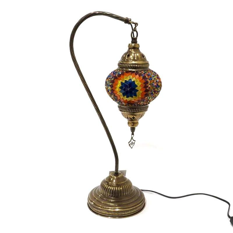 トルコ製 モザイクテーブルランプ LS-H109（LEDサービス球付） | 