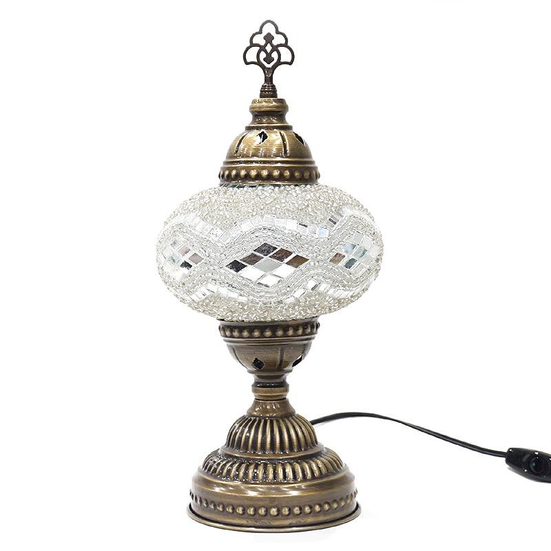 トルコ製　モザイクガラス テーブルランプ　LS-L110 (LEDサービス球付) | 