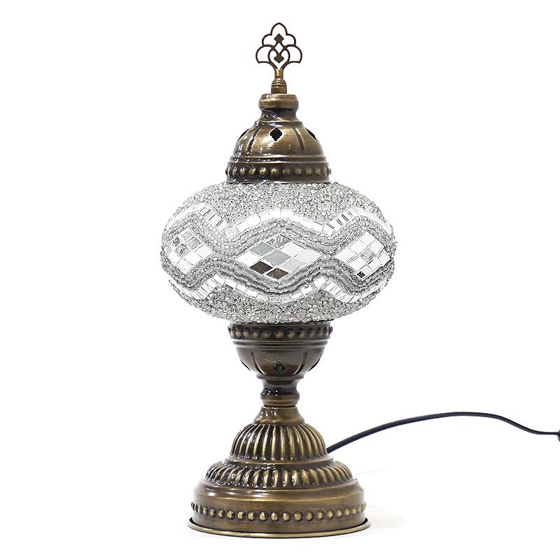 トルコ製　モザイクガラス テーブルランプ　LS-L112 (LEDサービス球付) | 