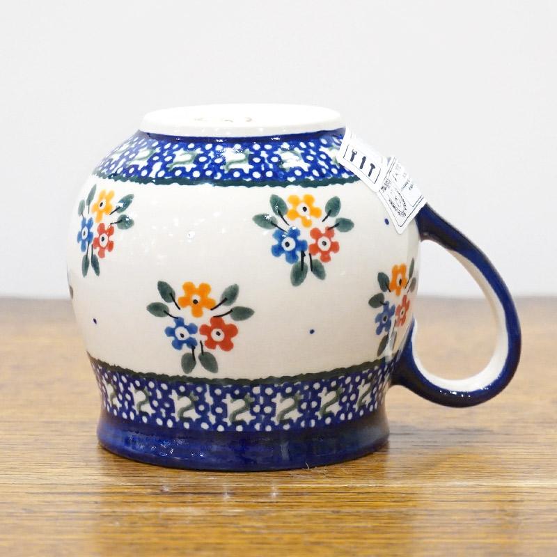 ポーランド陶器　ポーリッシュポタリー 「Millena」 マグカップ（約250ml） M0116-04　ブーケ |  | 03