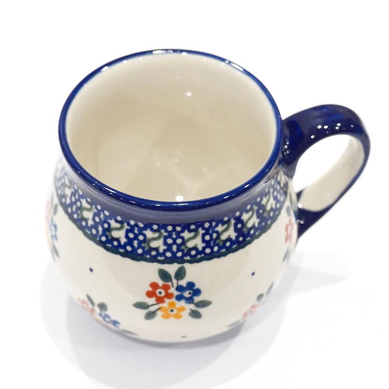 ポーランド陶器　ポーリッシュポタリー 「Millena」 マグカップ（約250ml） M0116-04　ブーケ |  | 04